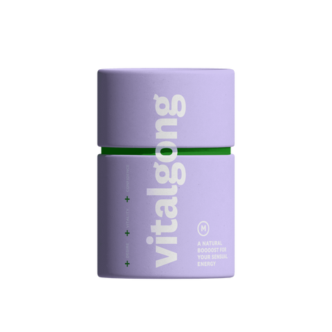 Vitalgong Men food supplement capsules - front label